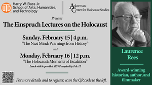 The Einspruch Lectures -- The Holocaust: Moments of Escalation