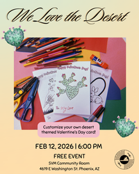 We Love the Desert - Craft Night