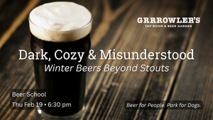 Dark, Cozy & Misunderstood: Winter Beers Beyond Stouts