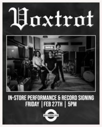 VOXTROT In-Store Performance & Record Signing