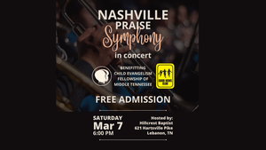 Nashville Praise Symphony with special guest, Stones River Bluegrass Band