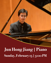 Jun Hong Jiang with the University City Symphony Orchestra
