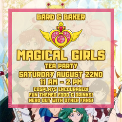 Magical Girls Tea Party at Bard & Baker in Troy