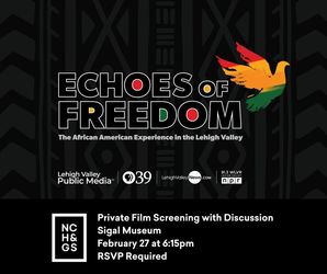 Echoes of Freedom Private Film Screening & DIscussion