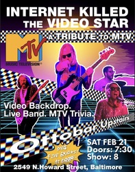 MTV Night at Ottobar! Live band and trivia. Early show!