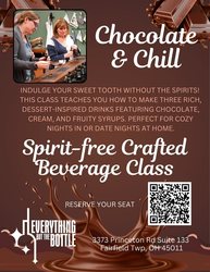 Chocolate and Chill - Crafted Beverage Class
