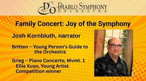 Diablo Symphony Family Concert: “Joy of the Symphony” with Josh Kornbluth