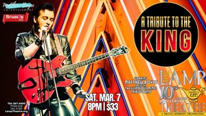 Tribute to the King: Elvis tribute starring Matthew Boyce