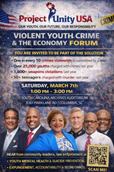 South Carolina Youth Violence & the Economy Community Forum