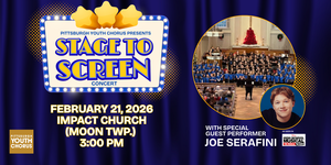 Stage to Screen Concert with Joe Serafini