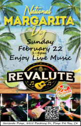 National Margarita Day @ Hacienda Playa with special performance by REVALUTE
