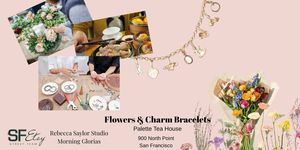 Charm Bracelet & Flower Bouquets at Ghirardelli Square