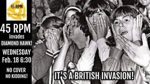 45 RPM invades The Hawk!