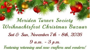 Weihnachtsfest Christmas Bazaar by the Meriden Turner Society