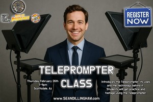 Arizona Teleprompter Class