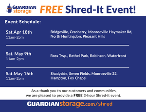 2026 Guardian Storage Spring Shred-It