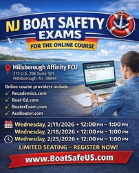 Boat Safety Certificate Exam in Hillsborough