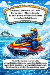 Boat Safety Certificate Exam in Parsippany