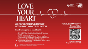 "Love Your Heart" Fundraiser for Go Red