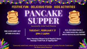Community Pancake Supper