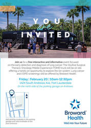 Broward Health Hosts Free Lung Cancer & COPD screenings