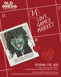 Old Gregg Brewing Co. Love Games Market