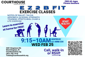 EZ 2 B Fit Exercise Class with Lu-Anne Cox 2/25/2026 9:15-10AM