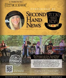 SECOND HAND NEWS Fleetwood Mac Tribute at The Hawk!