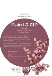 Nepenthe Gallery Special Event:  Paint & Sip