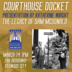 The Legacy of Sam McDonald - Courthouse Docket Presentation by Katherine Wright