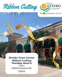 Ribbon Cutting for The Brooks Town Center