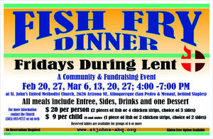 Lenten Fish Fry Dinners
