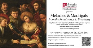 Madrigals: from the Renaissance to Broadway