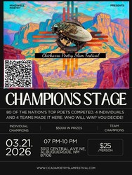 Chicharra Poetry Slam Festival Champions Stage!