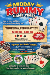 🃏☀️ MIDDAY RUMMY GAME TIME IS BACK @ POPPIN' OFF☀️🃏