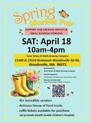 Woodinville Market Fair: Spring April event