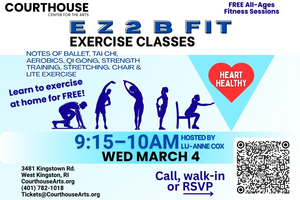 EZ 2 B Fit Exercise Class with Lu-Anne Cox 3/4/2026 9:15-10AM