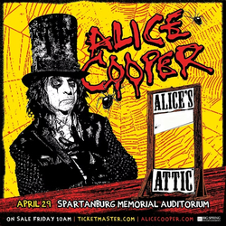 Alice Cooper 'Alice's Attic' Tour