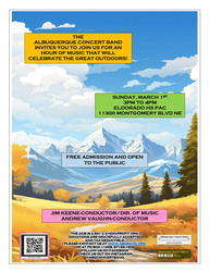 Albuquerque Concert Band: Music that celebrates the Great Outdoors!