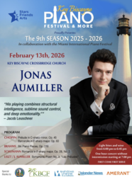 Key Biscayne Piano Festival: Jonas Aumiller