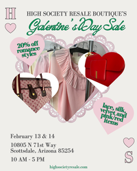 High Society Resale Boutique's Galentine's Day Sale