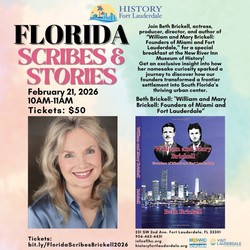 Meet Author, Actress, Producer & Director Beth Brickell at History Fort Lauderdale