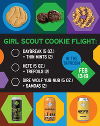 Cookie Meets Craft: Girl Scout Cookie & Beer Pairing at Wolf’s Ridge