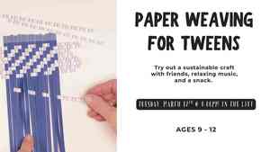 Tween Tuesday: Paper Weaving