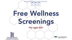 Free Wellness Screenings (Ages 65+)