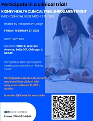 Kidney Health Clinical Trial Enrollment Event