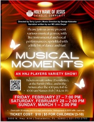 Musical Moments: An HNJ Players Variety Show!