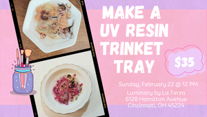 Crafternoon: Make a UV Resin Trinket Tray