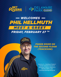 Phil Hellmuth at Delaware Park Casino
