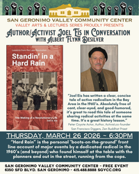 "Standin' in a Hard Rain" Interview and Q&A with Author/Activist Joel Eis